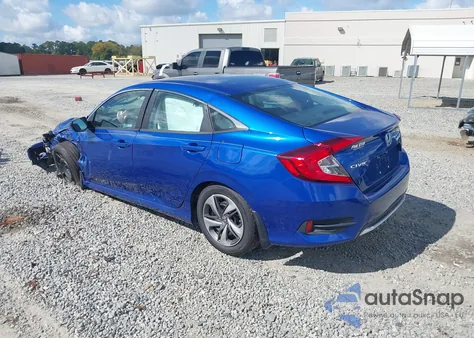 2021 Honda Civic Lx из США, поврежденный, VIN 2HGFC2F69MH534710